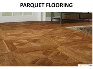 parquet flooring