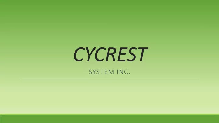 cycrest