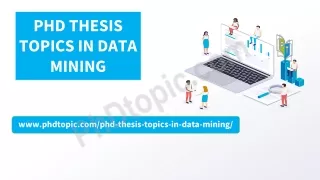 PHD THESIS TOPICS IN DATA MINING