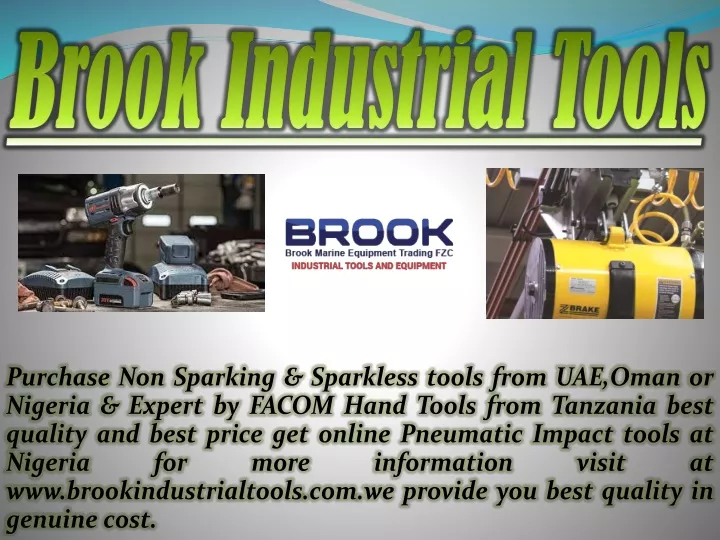 brook industrial tools