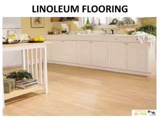 linoleum flooring