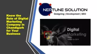 Know the Role of Advanced Digital Marketing Company in Chandigarh