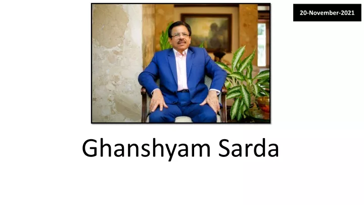 ghanshyam sarda