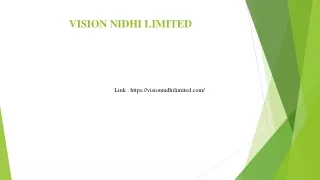 VISION NIDHI LIMITED PPT