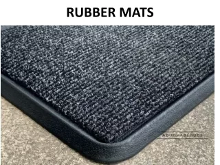 rubber mats