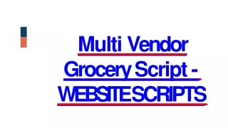 multi vendor