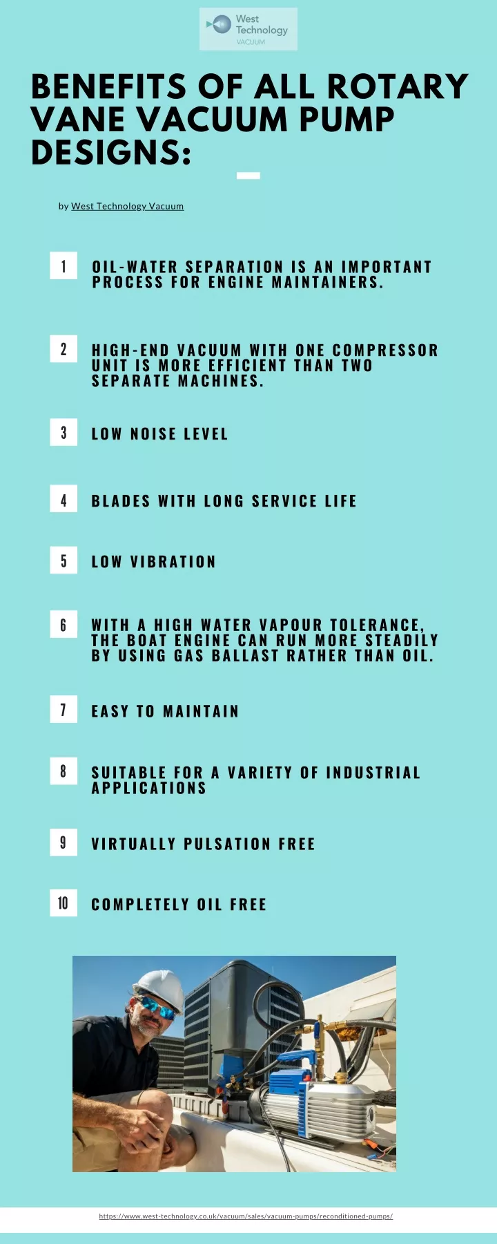 benefits of all rotary vane vacuum pump designs