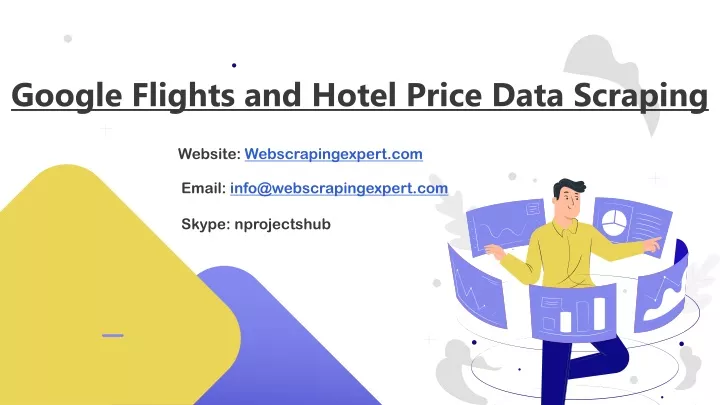 google flights and hotel price data scraping