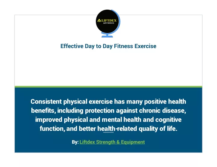 effective day to day fitness exercise