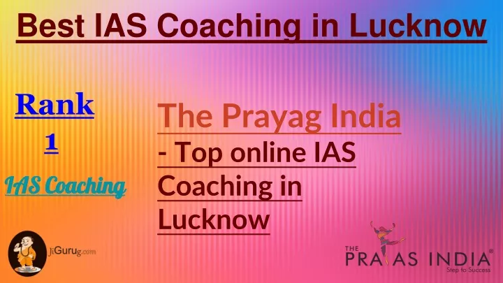 best ias coaching in lucknow