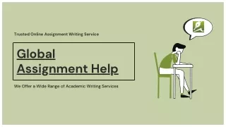 trusted online assignment writing service