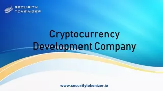 cryptocurrency development company
