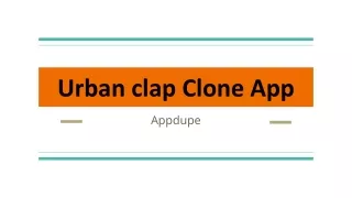 urban clap clone app