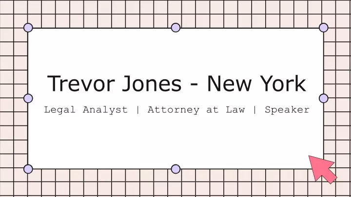 trevor jones new york