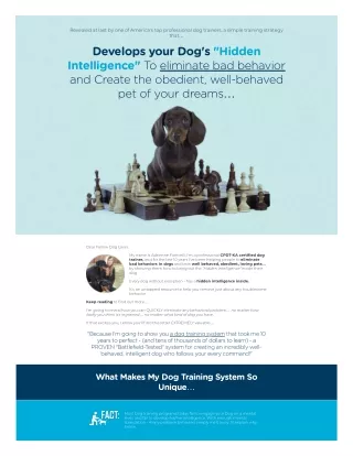 Brain Training For Dogs