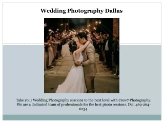 Wedding Photography Dallas