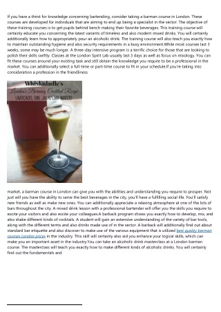 if you have a thirst for knowledge concerning