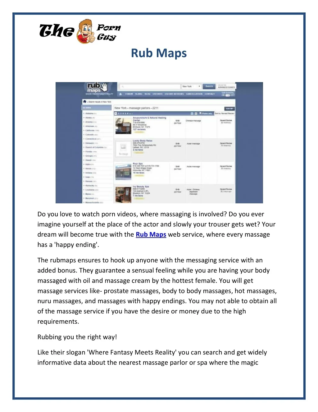 PPT Rub Maps PowerPoint Presentation, free download ID10972872