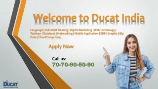 welcome to ducat india
