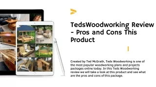 Ted's Woodworking Review 2022 (16000 Woodworking Plans)