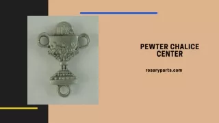 pewter chalice center