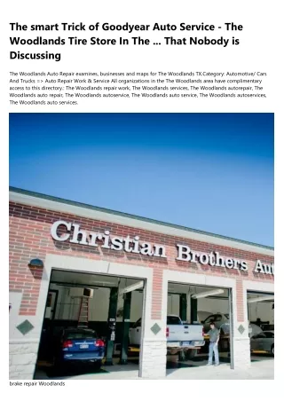 15 Things Your Boss Wishes You Knew About auto repair Woodlands