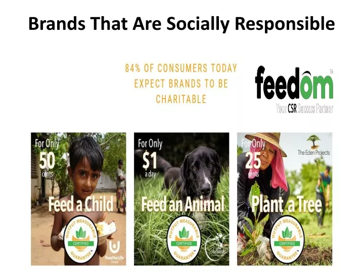 brands that are socially responsible