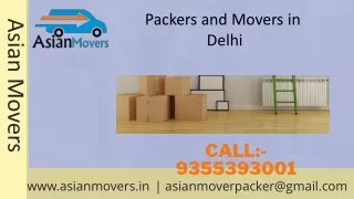 No 1 Moving company – Asian Packer and Movers in Delhi