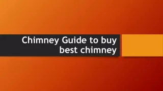 chimney guide to buy best chimney