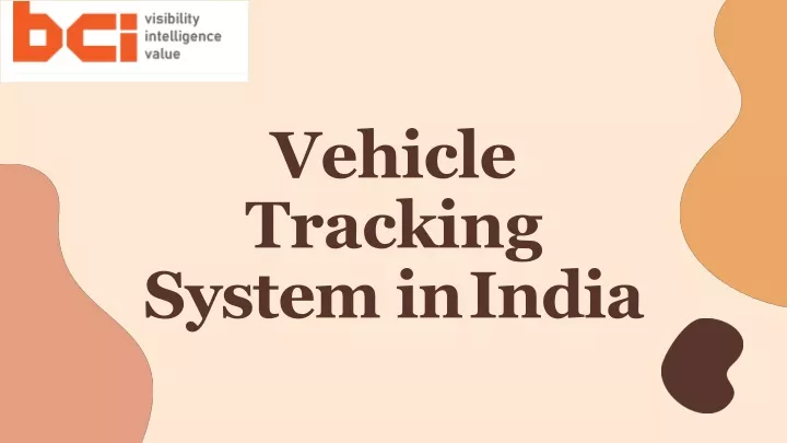 vehicle tracking system in india