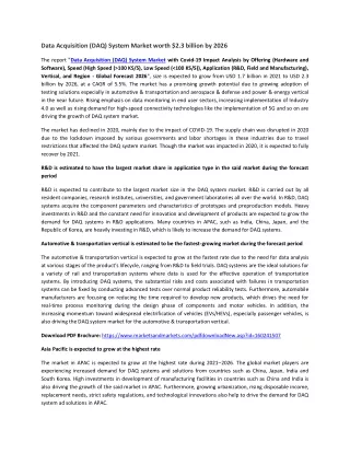 data acquisition daq system market worth