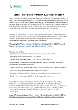 global flame detector market