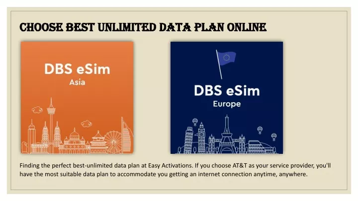 choose best unlimited data plan online