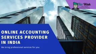 Online Accounting services Provider in India