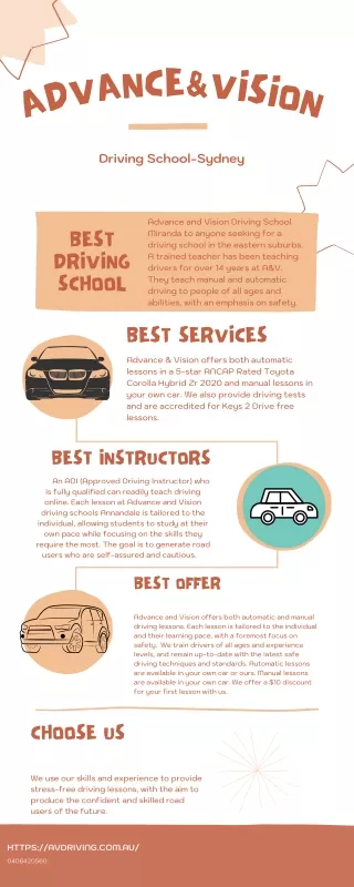 A&V Driving School Roseland Better learning with best offer