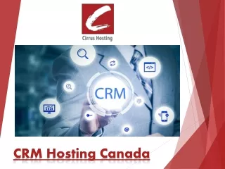 crm hosting canada