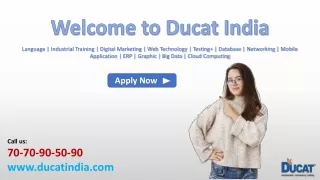 welcome to ducat india