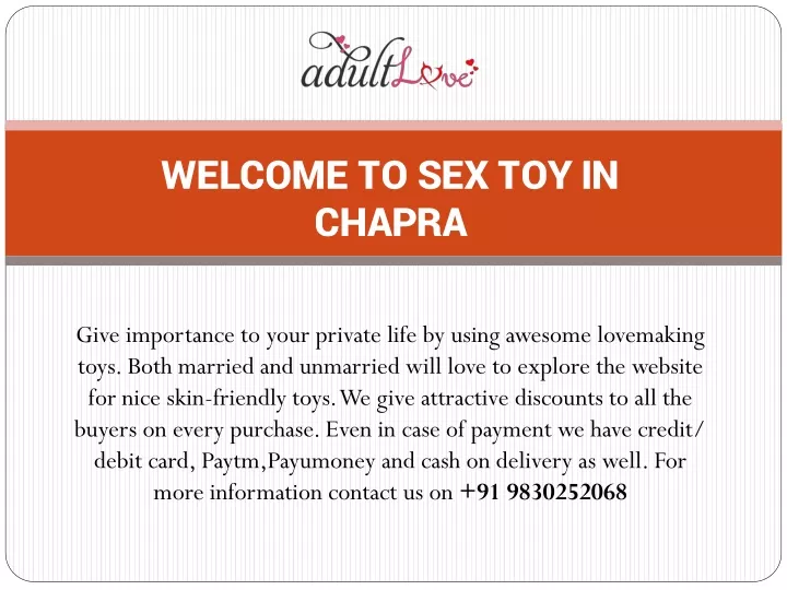 welcome to sex toy in chapra