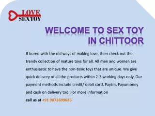 Sex Toys In Chittoor
