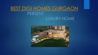 best digi homes gurgaon