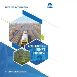 TATA PROJECT LTD. ANNUAL REPORT 2019-2020