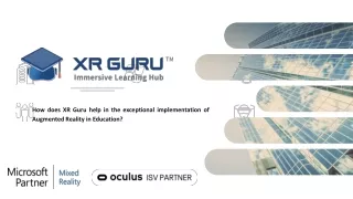 how does xr guru help in the exceptional