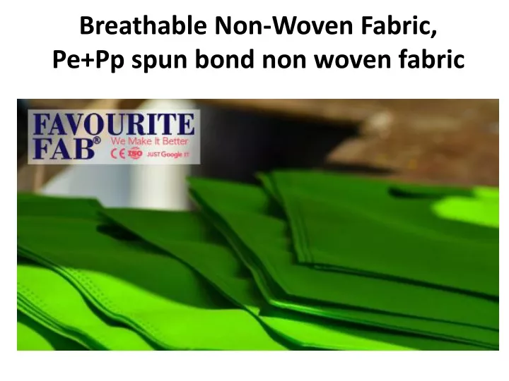 breathable non woven fabric pe pp spun bond non woven fabric