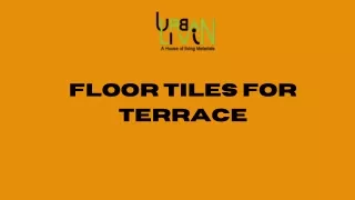 Floor Tiles For Terrace