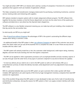 you might ask what is erp erp is an industry term