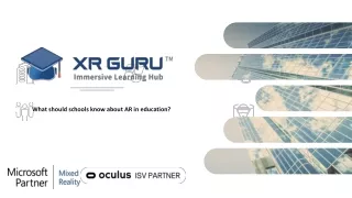 what should schools know about ar in education