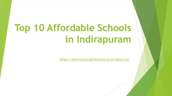 top 10 affordable schools in indirapuram