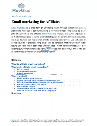 https www revglue com email marketing