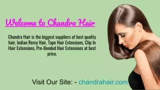 Raw Virgin Indian Hair Suppliers - Chandra Hair