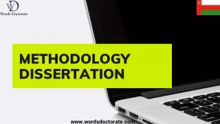 Methodology Dissertation Writing - Words Doctorate